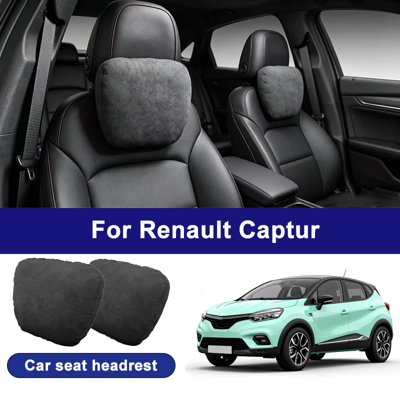 For Renault Captur car headrests,soft universal adjustable car seat pillows,car neck pillow cushions,car accessory