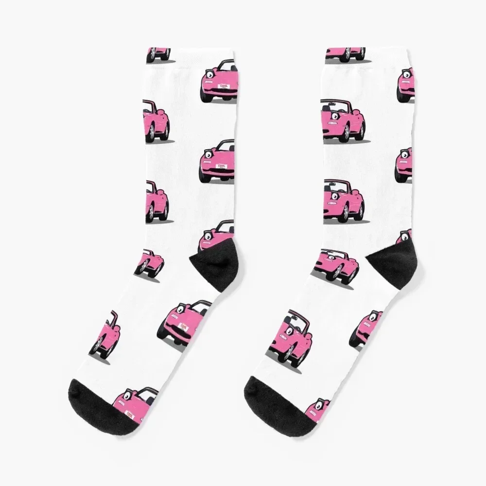 

Pink 90s Japan Roadster Socks luxury winter thermal kawaii sports and leisure Man Socks Women's