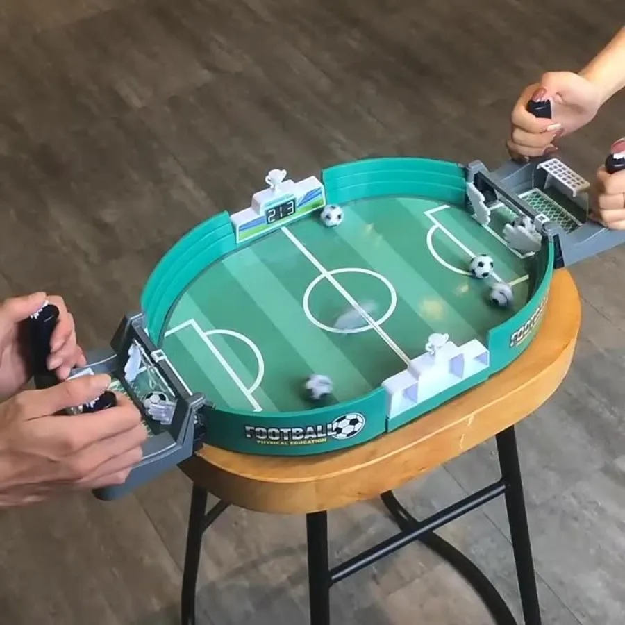 Portable Tabletop Soccer Game for Family Fun - Perfect Gift for Kids and Sports Enthusiasts on Christmas Halloween,Thanksgiving