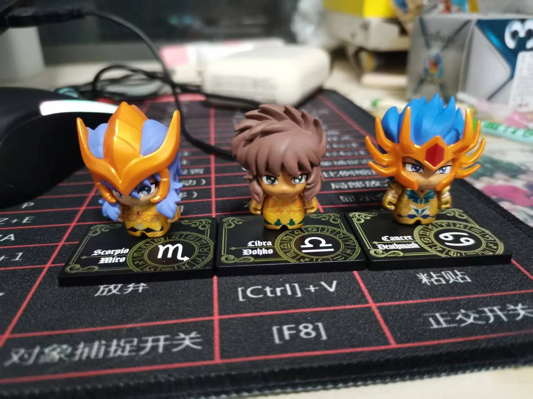 Saint Seiya аниме фигурки натуральная Gacha двенадцать знаков зодиака миф Святая ткань Стрелец Телец Овен точечная коллекция модель подарки