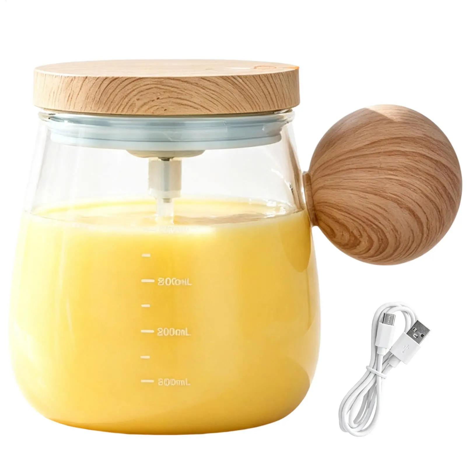 Electric Mixing Cup 400ml Capacity Rechargeable Comfortable Grip Automatic Mixer Protein Cup For Home Gym Commuting Travel Dorm