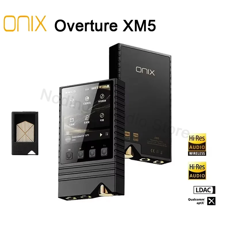 

SHANLING ONIX Overture XM5 MP3 Player Portable Music Player MP3 Player High-End HIFI Hi-res Audio Dual Bluetooth 5.2 DAC LDAC