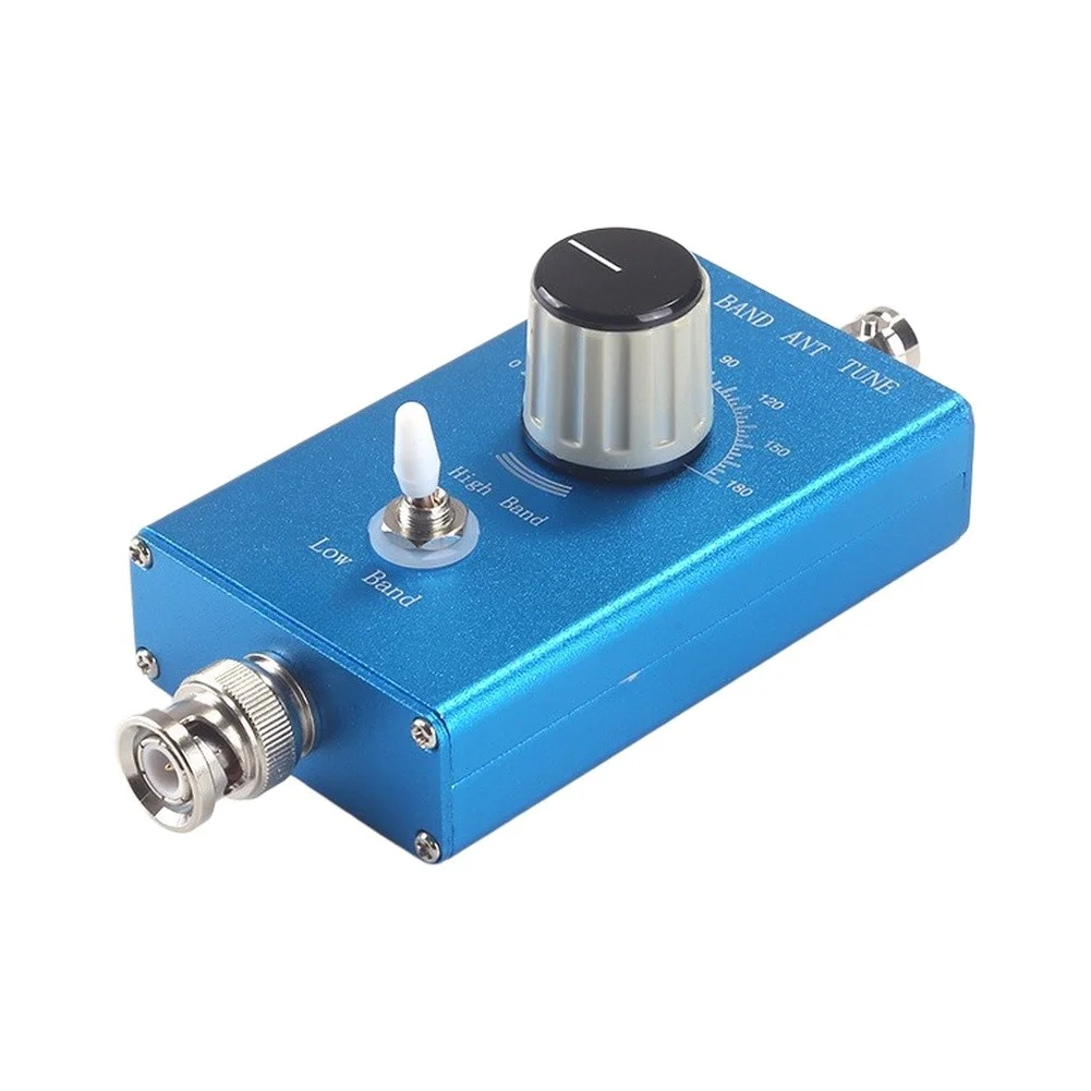 Wide-band Coverage Transceiver Shortwave Transceiver BNC Male Connector Blue 20W Radio Tuner Wide-band HF Coverage