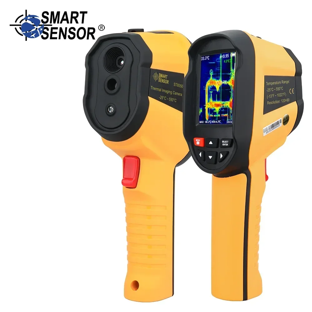 Smart Sensor ST8550 Handheld Professional Digital Infrared Thermal Imager Camera  Circuit Repair Floor Heating Detector