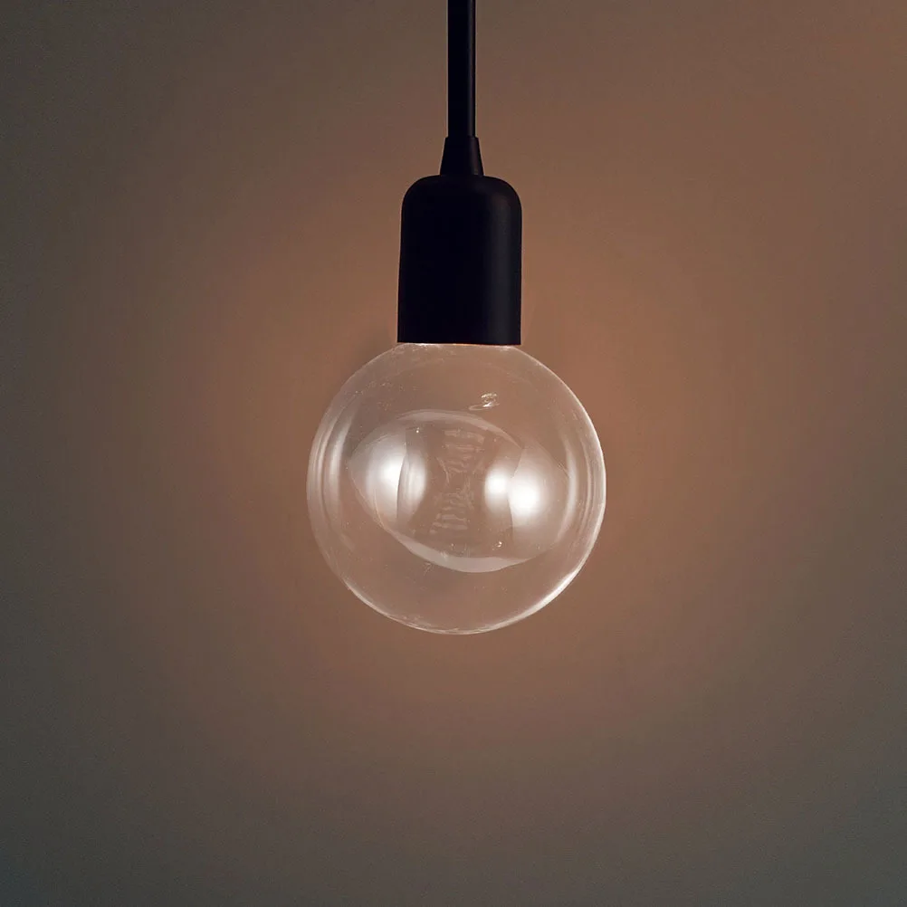 4Pcs Glass Lamp Shade Round Ball Cover Modern Design Pendant Light Fixture Replacement Enhances Room Ambiance Elegantly