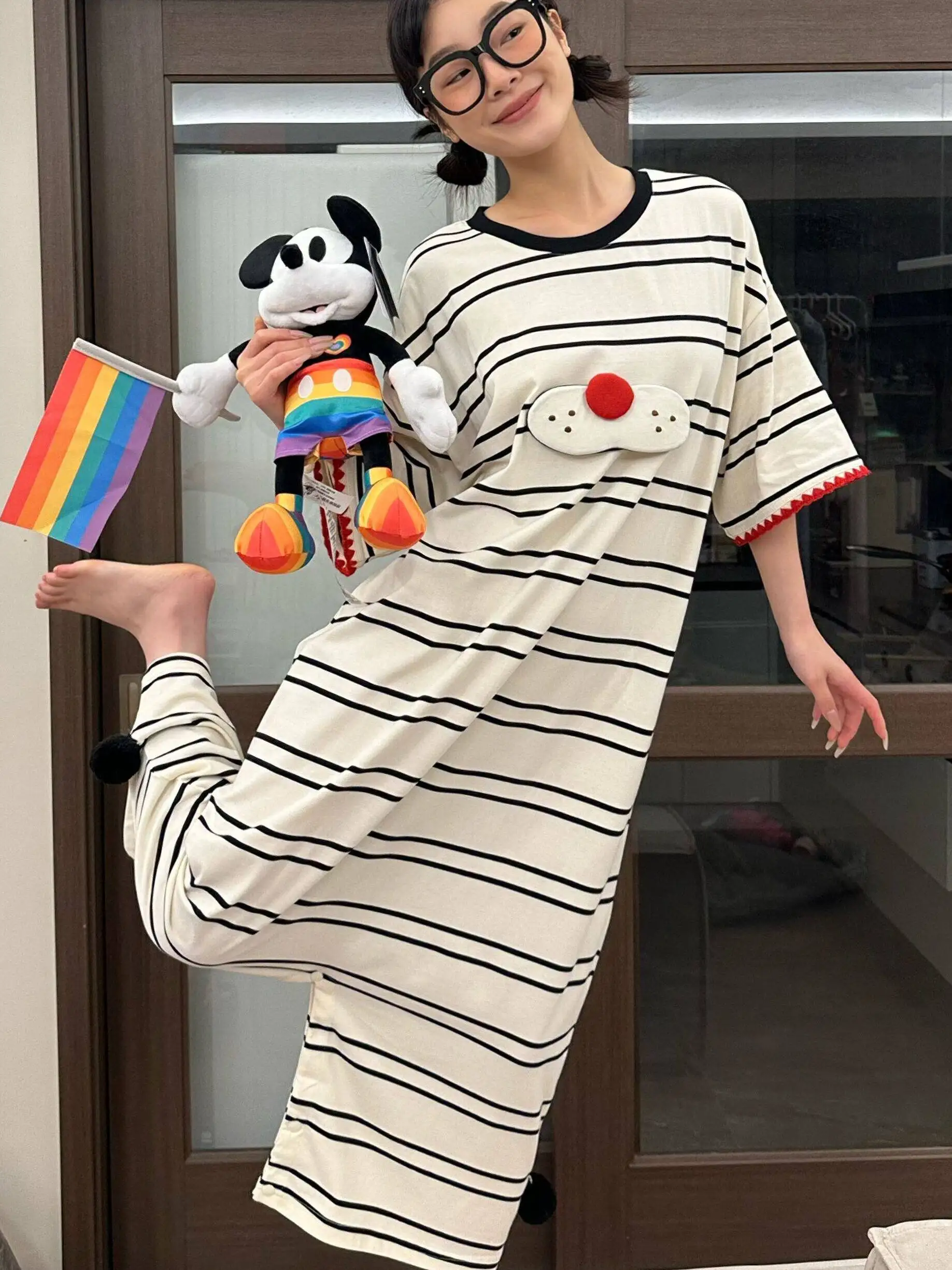 pijama-de-una-pieza-con-estampado-bonito-y-manga-corta-para-mujer-ropa-de-verano-de-talla-grande-para-el-hogar-vestido-para-dormir-que-se-puede-usar-en-el-exterior
