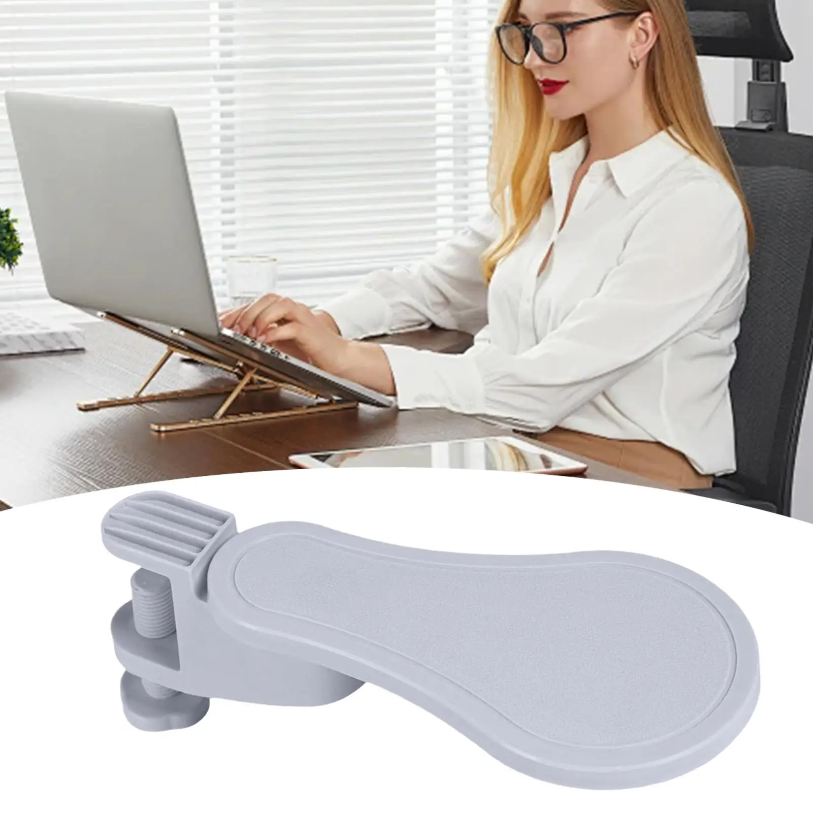 コンピュータアームレストデスクデスクトップ肘サポート調節可能な人間工学に基づいたコンピュータテーブルアタッチメント男性用ホーム古いコラージュ