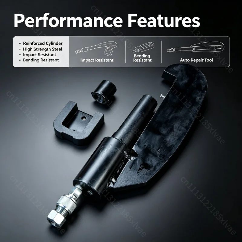 Auto Repair Hydraulic Pneumatic Hub Bolt Disassembly Tool Manganese Steel Tire Screw Extractor With Large Cylinder