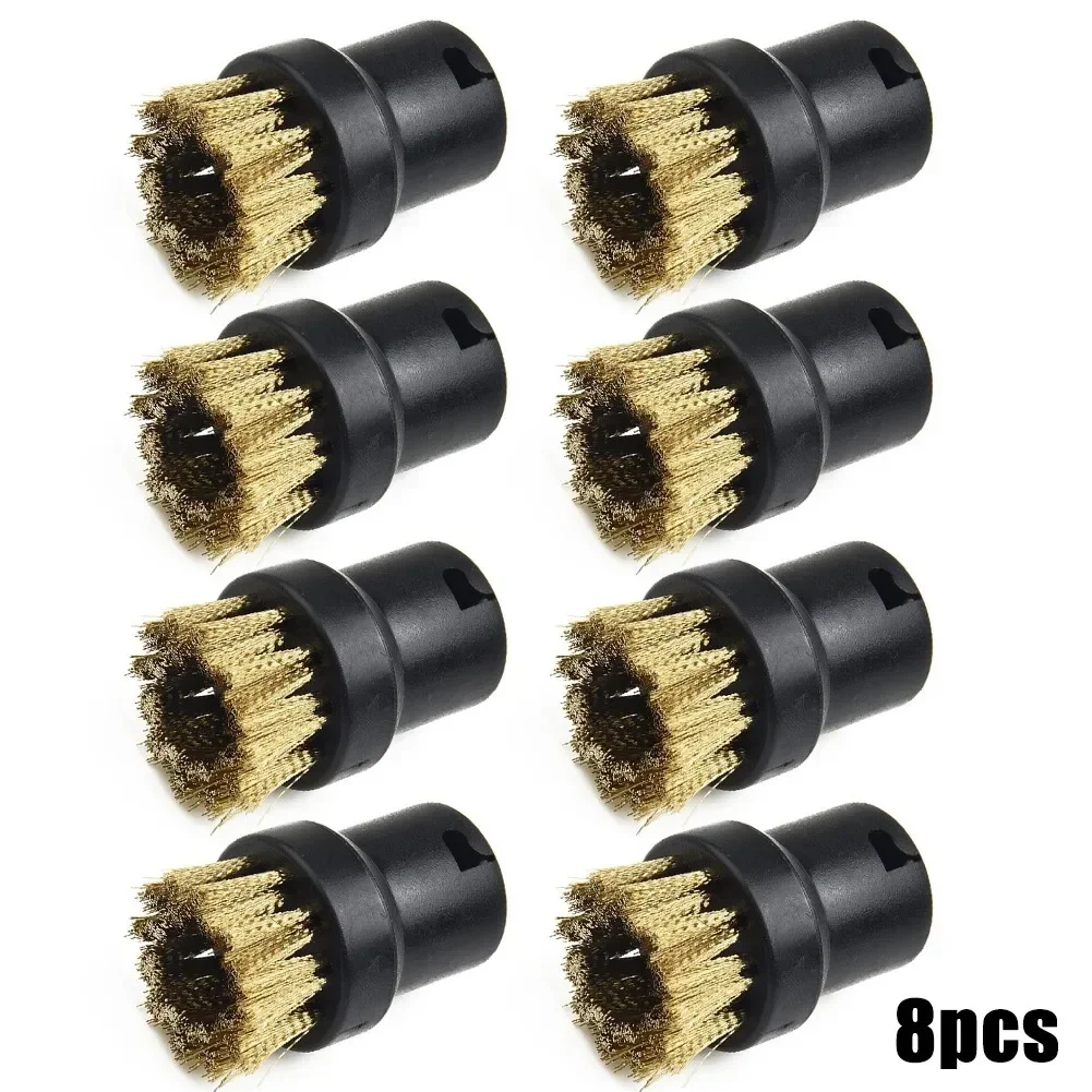 Brass Wire Brush Nozzles For KARCHER SC1 SC2 SC3 SC4 SC5 Steam Cleaner X 8 Highly Matched With Original Equipment