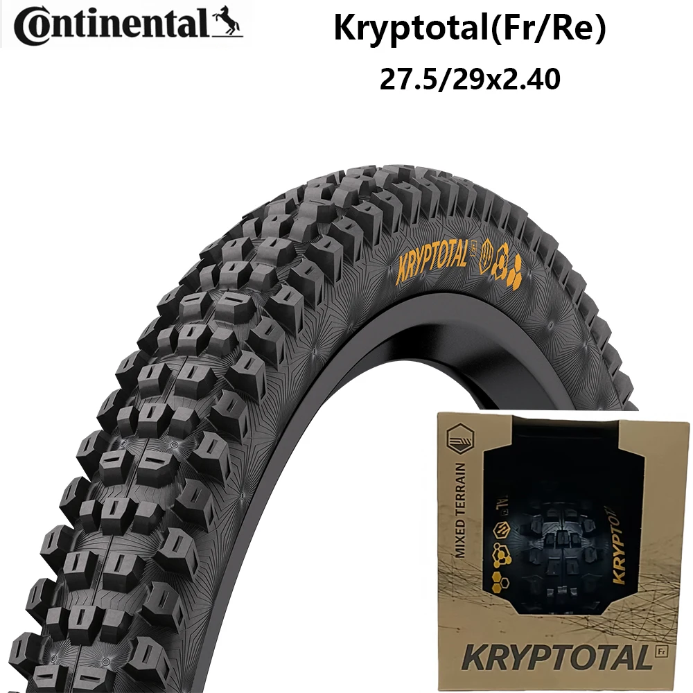 

Continental Kryptotal-Fr Kryptotal-Re Mountain Bike Tires Enduro Soft 27.5x2.4 29x2.4 Foldable Tubeless Mountain Bike Tires