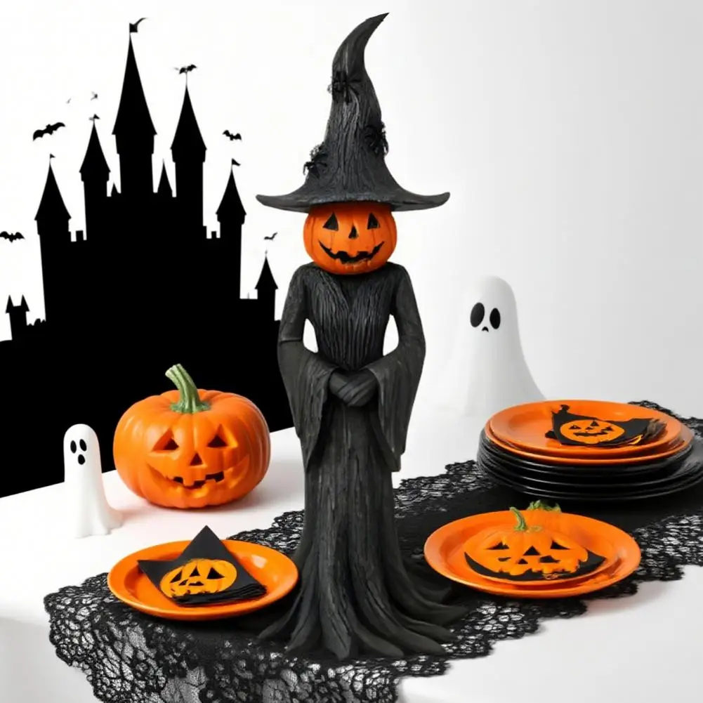 

Witch Statue Home Decor Resin Witch Figurine Enchanting Halloween Witch Statues Resin Figurines for Indoor Home Decor