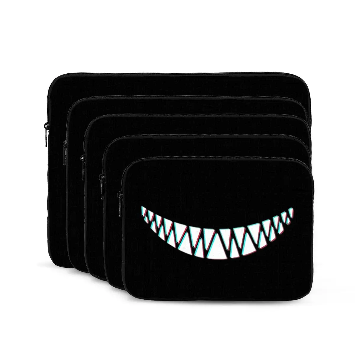 

Красивая улыбка с острыми зубами демона, сумка для ноутбука, чехол для ноутбука, чехол для ноутбука, противоударный чехол для планшета, сумка
