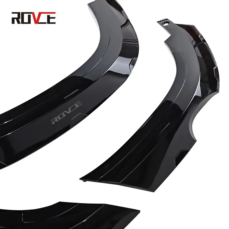 Arches Fenders Gloss Black Wheel Arches Wheel Eyebrow for Land Rover Defender 90 110 130 2020-2024 view 4