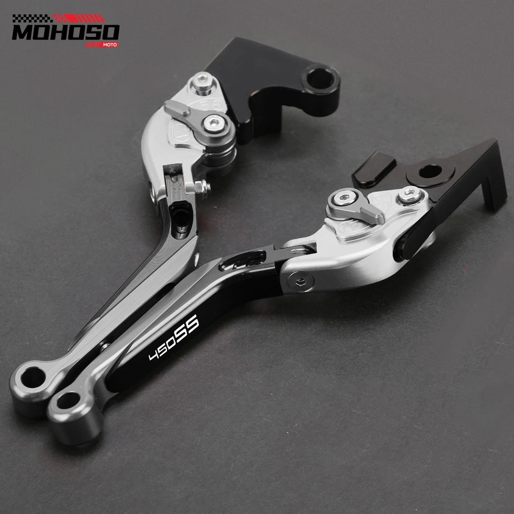 NEW For CFMOTO 450SS 450 SS 2023 2024 2025 2026 Motorcycle Accessories Brake Clutch Levers Adjustable Folding Extendable Handle 3