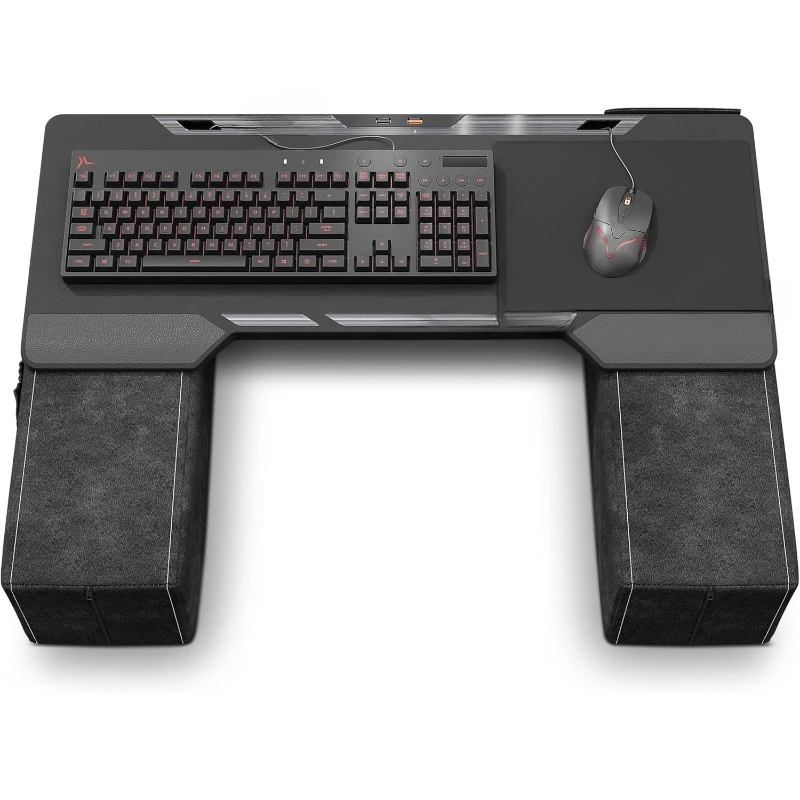 CYCON² Black Edition – Ultimate Ergonomic USB-Hub Large, Stable and Compatible with All Keyboards and Mouse home.