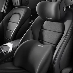 Car Pillow Headrest Neck Pillow Memory Foam Cervical Lumbar Support Car Headrest Back Pad Back Pillow Office Car Interior Acces