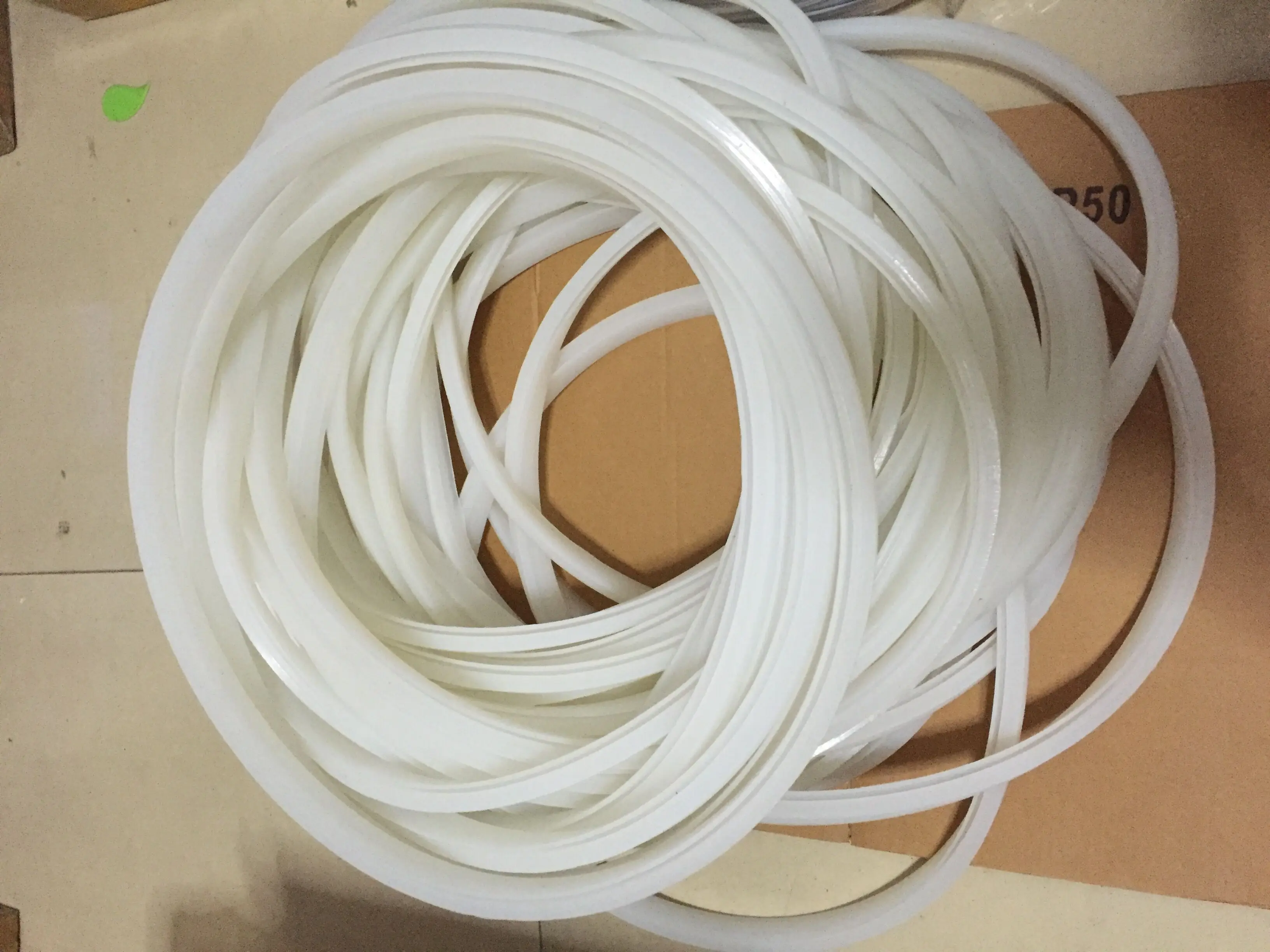 1Pcs cattle farm transportation milk can sealing ring milk refrigeration can flanging silicone sealing ring