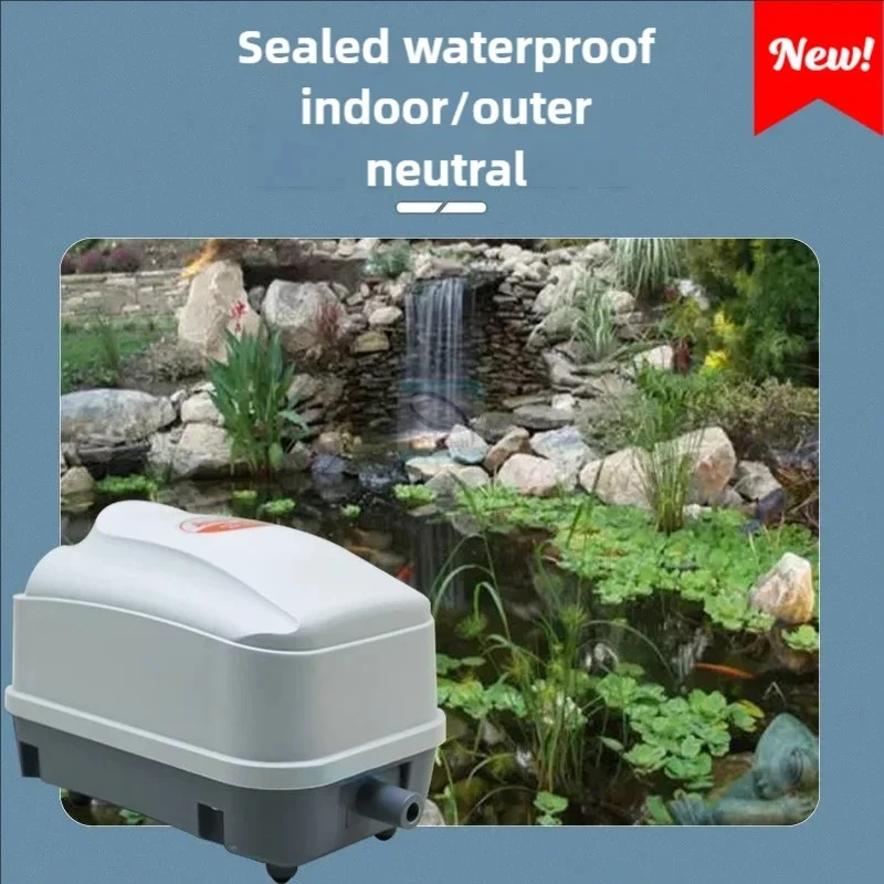 Fish Pond HP-4000 HP-8000 HP-12000 Oxygenation Air Pump Atmospheric Volume Machine Air Compressor Seafood Pond Aquarium