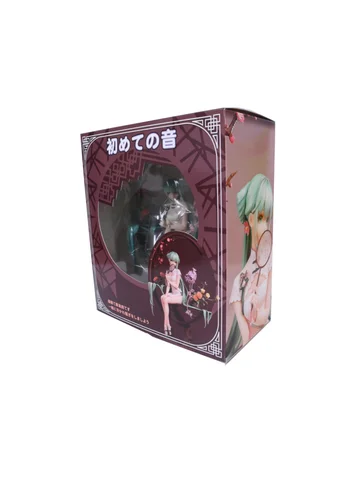 25cm Hatsune Miku In Cheongsam 1/7 Beautiful Girl Figure Model Statue Boys Collection Desktop Decoration Ornament Toys Gifts