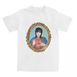 Johnnie Guilbert Jesus Men T Shirt Creative Tees Short Sleeve Crew Neck T-Shirt Pure Cotton Summer Clothing