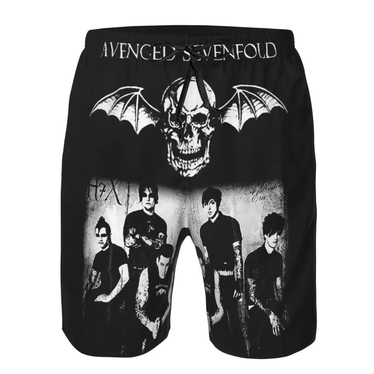 

Avenged Sevenfold Trunks Beach Board Shorts Casual Quick Dry Swim Summer Men Pants