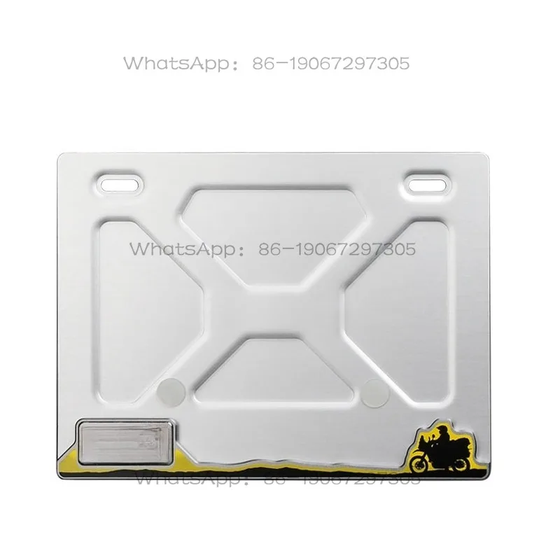 Suitable for Motorcycle License Plate Frame Carbon Fiber Aluminum Alloy General Frame Frame
