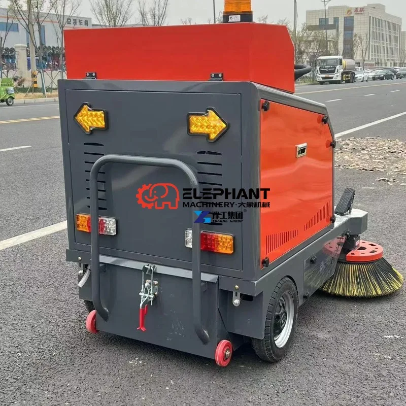 Ride on Electric Road Floor Sweeper Carpet Cleaning Machine for Factory Parking Lot Ground Surface Cleaning