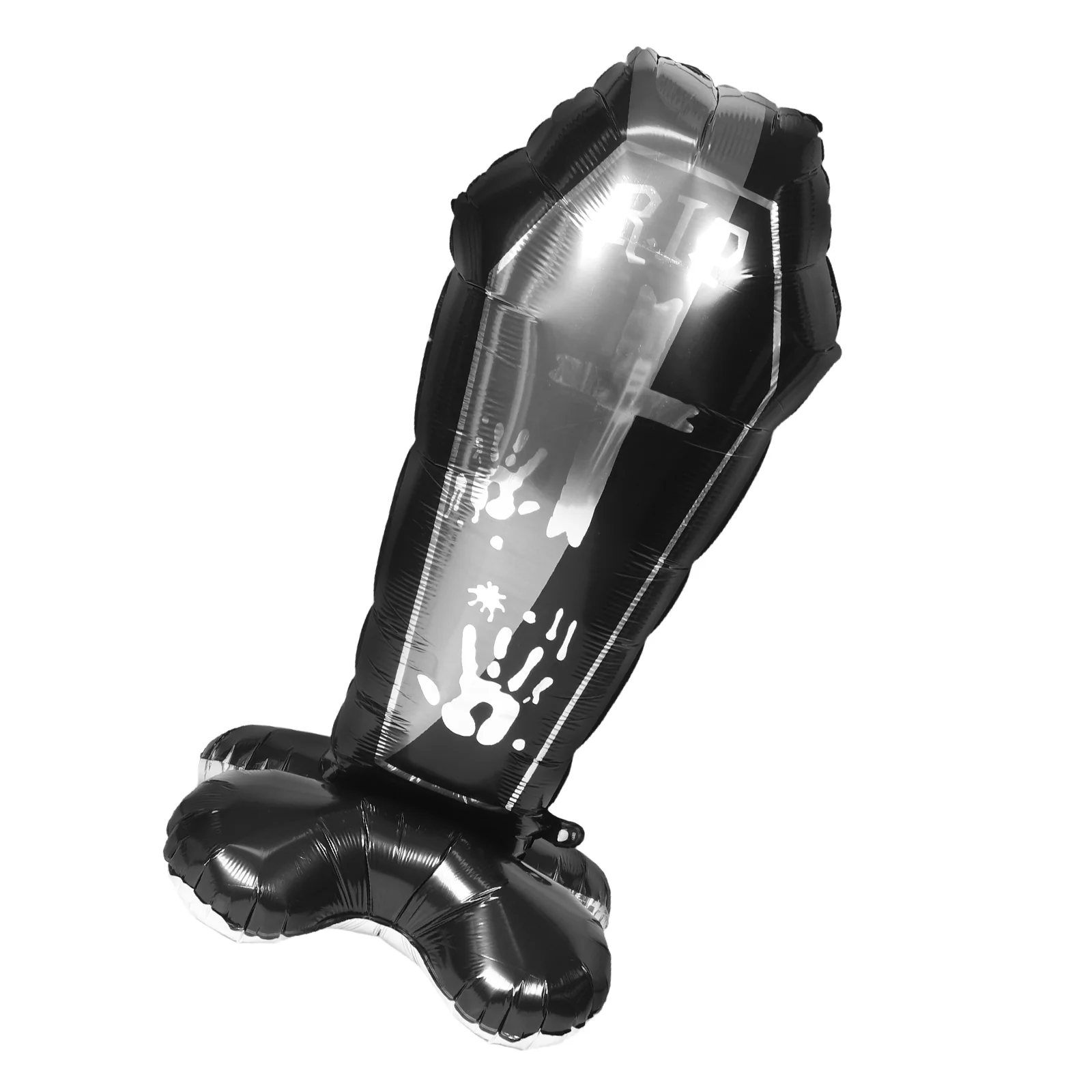 

Coffin Shaped Balloon Aluminum Foil Halloween Party Decoration Balloons Tombstone Accessories Garland Banner Coffin Balloon