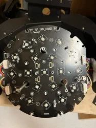 8pcs LED disk plate and 1pcs power source supply