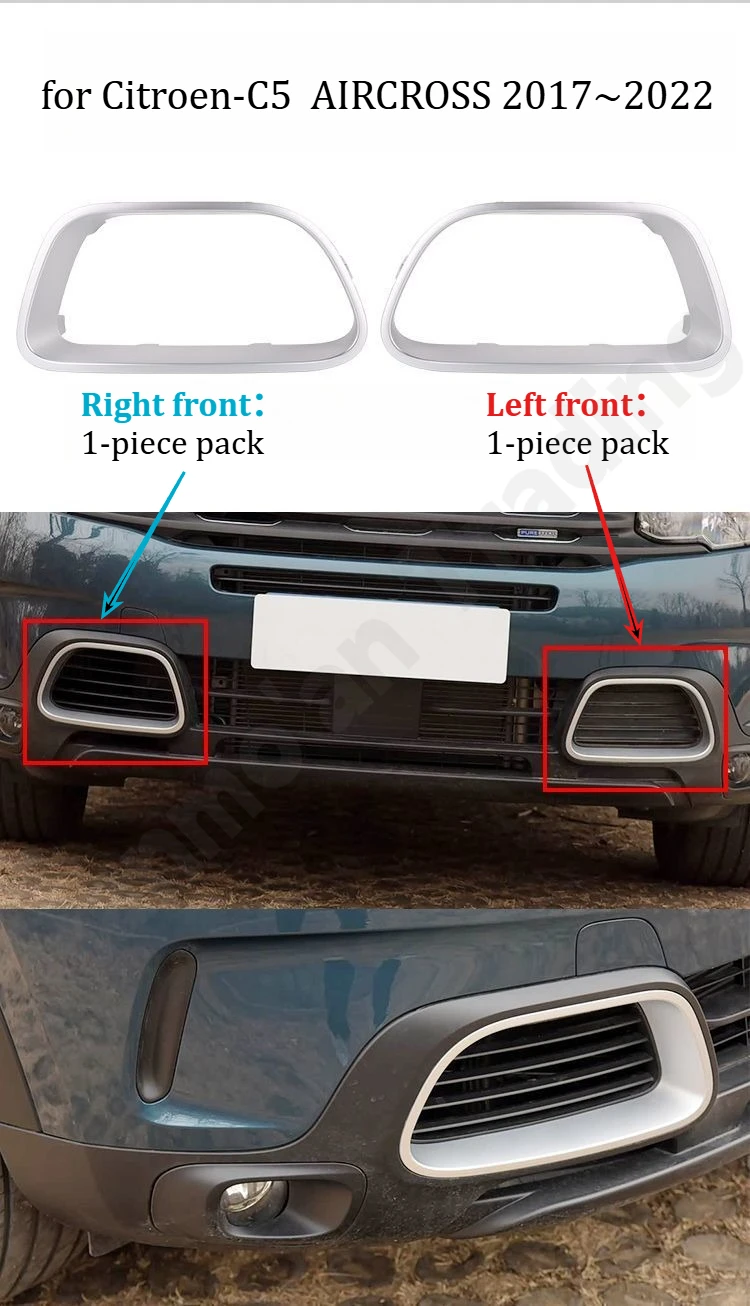 

for Citroen-C5 AIRCROSS 2017~2022 Car door anti polishing strip/lower grille decorative frame/exterior decorative accessories