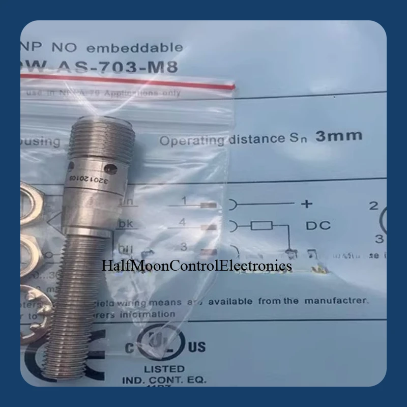 

New DW-AS-701-M8-001 DW-AS-703-M8-001 DW-AS-704-M8-001 proximity switch sensor