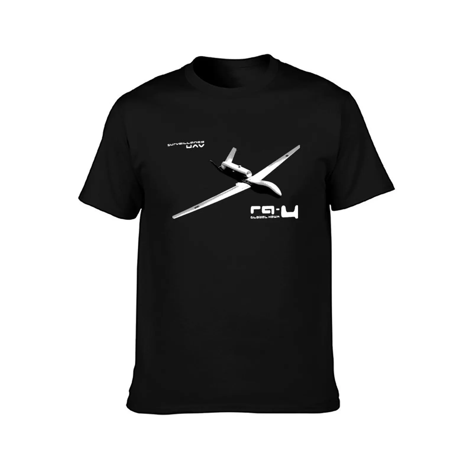 RQ-4 Global Hawk T-Shirt Work Wear Simple Tee Shirt