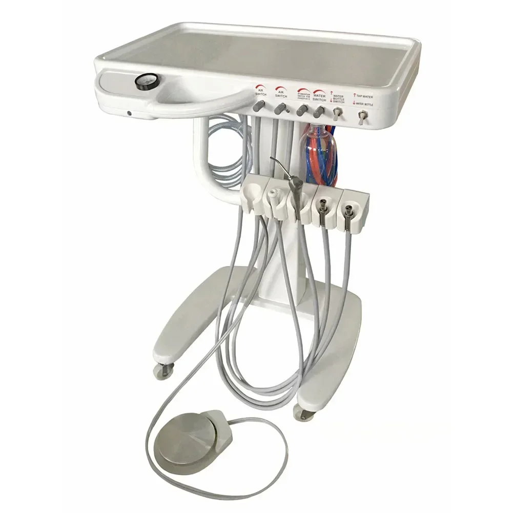 5 Seat Dental Unit Chair Hanger Dental Handpiece Stand Holder Ultrasonic Scaler Water Sprayer Rack Accessory Dentist Spare Parts