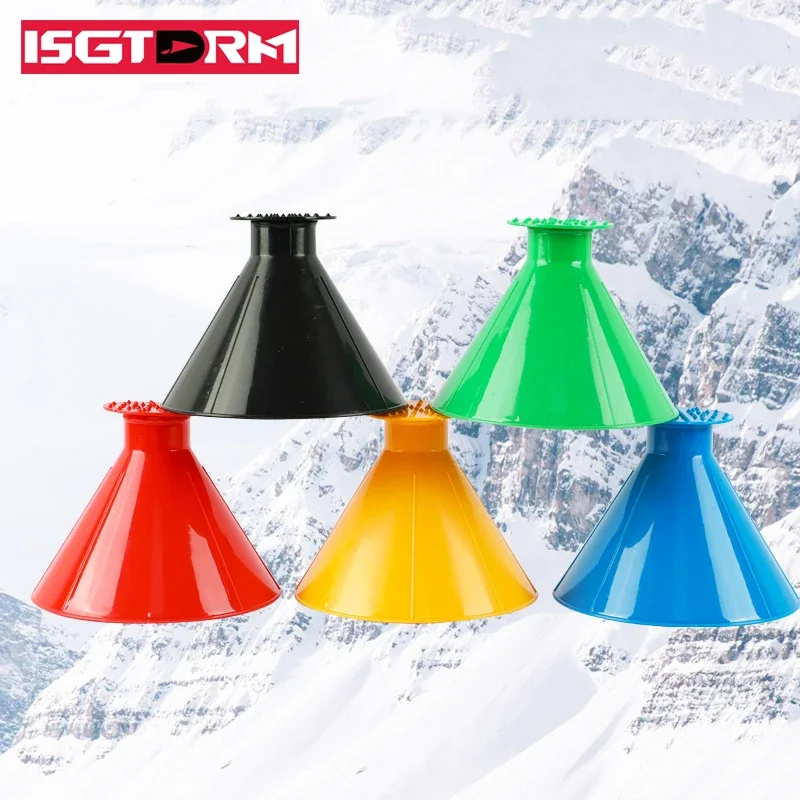 Pale Da Neve Finestra Magica Per Auto Parabrezza Raschietto Per Ghiaccio Imbuto Per Olio Pala Da Neve Raschietti Per Finestre Cono Deicing Raschietto Per Ghiaccio Raschietto Per Ghiaccio