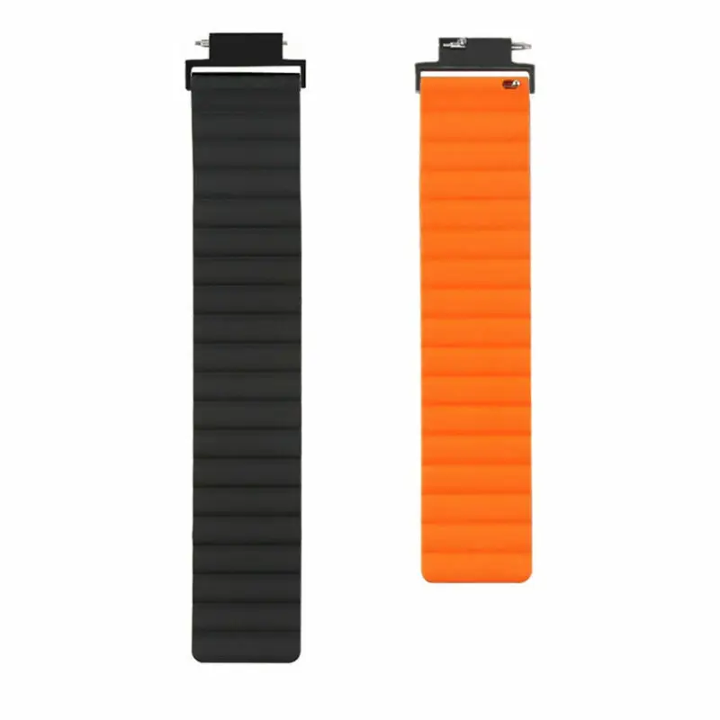 Silicone Magnetic Loop Strap For Amazfit Verge Lite Smart Watch Band Replaceable Bracelet For Xiaomi Amazfit Verge 3 Correa Belt