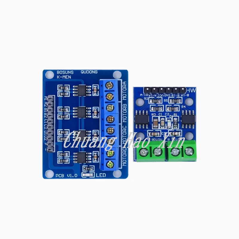 L9110S Four way Drive DC Motor Drive Board Motor Drive Module Intelligent Vehicle 4-way H-bridge Drive