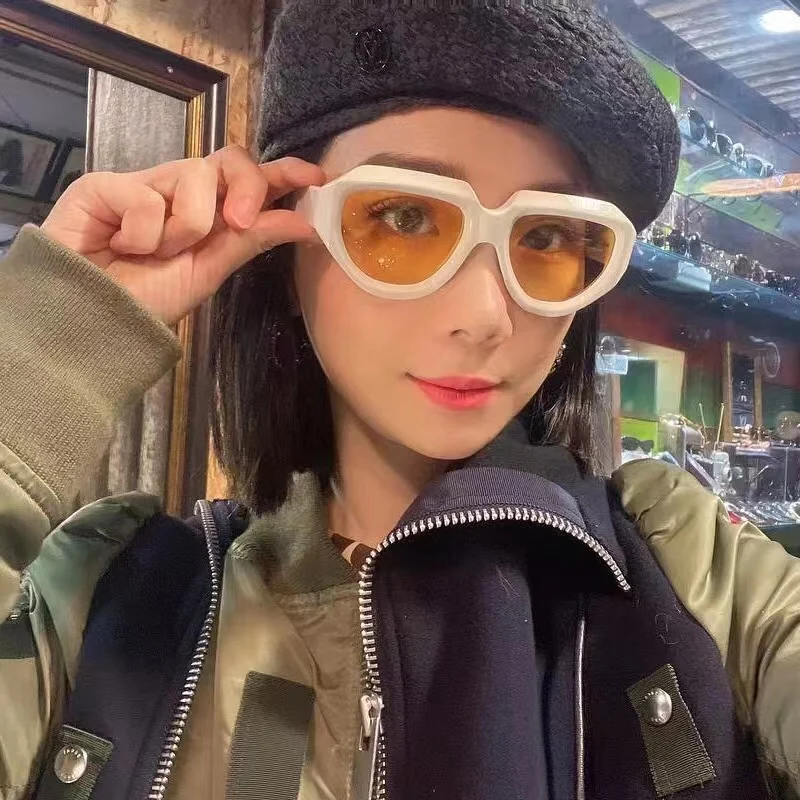 punkouture SM003  Sunglasses for women, sunglasses for men, anti-uv UV400 sand booth travel party glasses high quality sunglasse