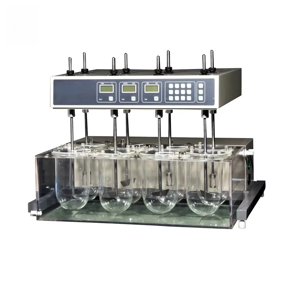 Timing Range 5~900 min Dissolution Apparatus Dissolution Testing Equipment for Detecting Velocity and Extent