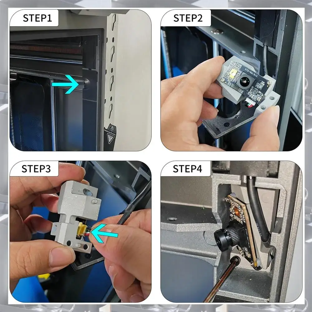 

Лидер продаж, камера-3D-принтера для камеры с соплом K2 Plus, высококачественные оригинальные запасные части, камера 3D-принтера для K2 Plus No