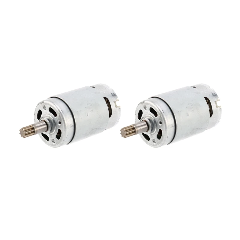 

2X двигатель с 8 зубьями постоянного тока RS-550VD-6532 H3 для WORX 50027484 WX390 WX390.1 WX390.31 WU390.9 WX390.9 для Rock Well H3 QN147Y12