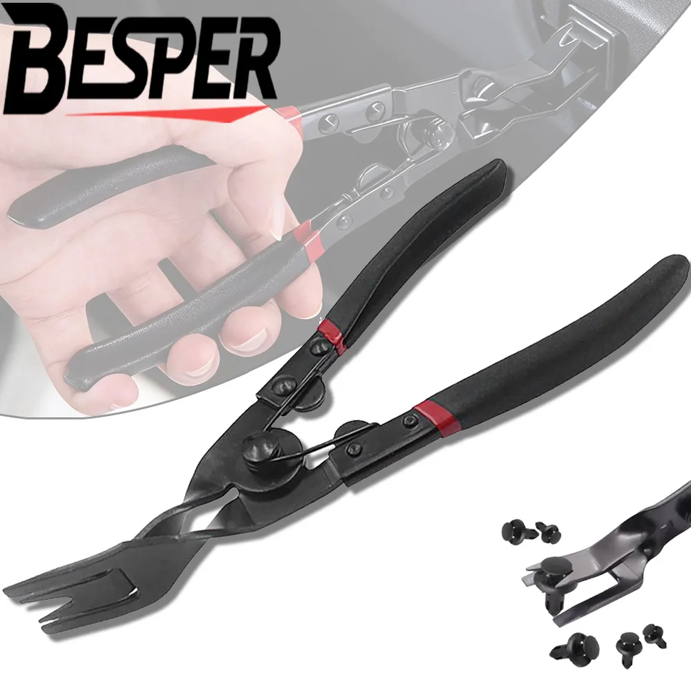 

Новые плоскогубцы для снятия клипс и накладок при ремонте фар автомобиля, для безопасного снятия внутренних панелей и крепежных элементов, инструмент для авторемонта