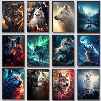 10 best sales オオカミのポスター - №4