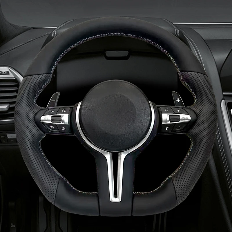 M Performance Lederlenkrad für BMW F30 F32 F10 F20 F07 F01 F80 E46 E60 E90 M3 M4 M5 M6 Lenkrad Autozubehör