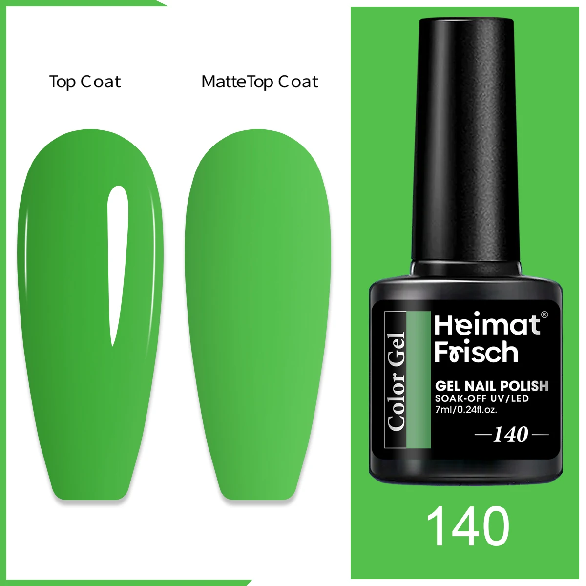 Smalto per unghie gel Heimat Frisch a bottiglia singola: colori popolari autunno/inverno, facile da applicare, ideale per disegni di unghie fai da te. Adatto