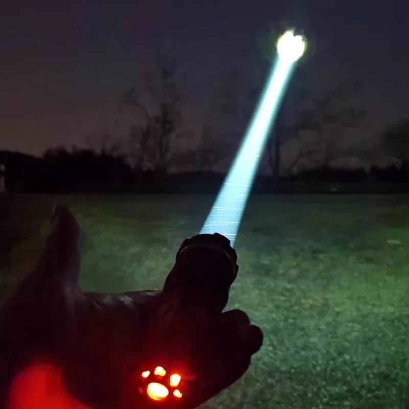 LOOP Gear SK-01S LEP Flashlight White 910LM Zoom EDC Aluminium Alloy Tactical Torch Strong Light with 18350 Battery for Camping