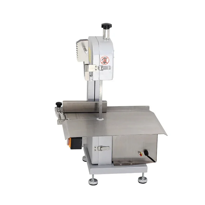 Electric Meat Bone Saw Machine 220v Small Desktop Stainless Steel Cutting Maker Kitchen Chopper Food-Grade Spare Rib Cutting