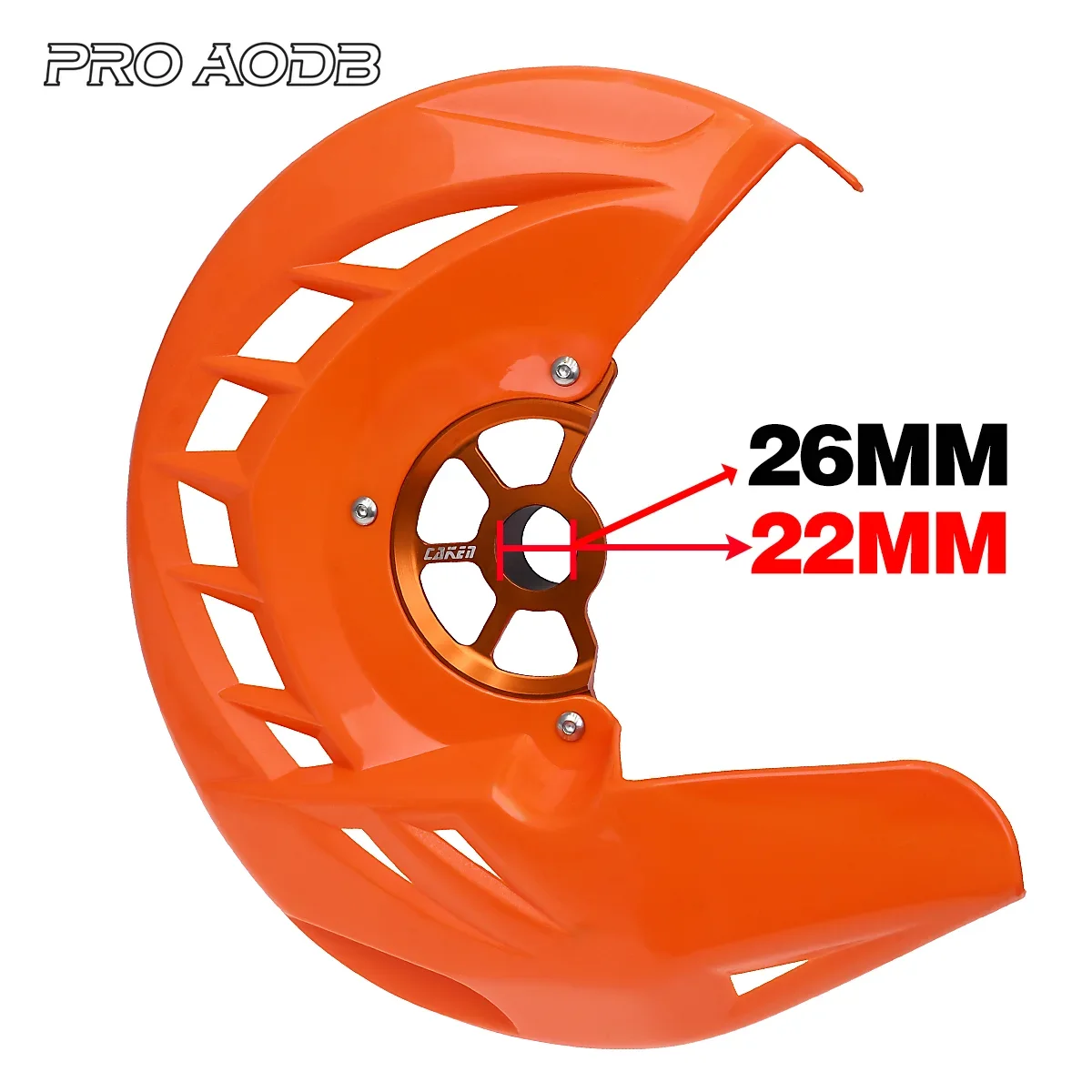 Protector de disco de freno delantero para motocicleta, cubierta de freno de 22mm y 26mm para KTM Husqvarna 125-400, 450, 530, SX, SXF, XC, XCF, EXC, EXCF, TC, FC, 2015-2023