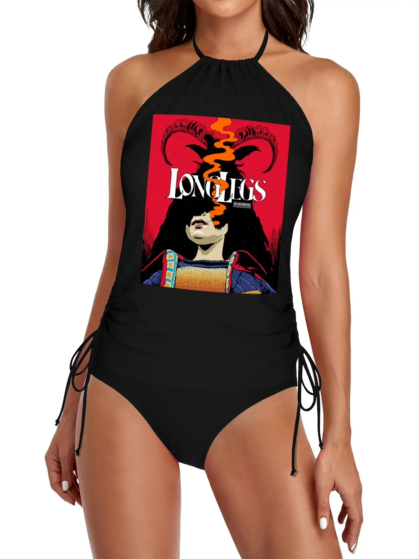 

Hail Satan Split Swimsuit Set full women swimsuit swimwear 2025 woman bathing suits woman