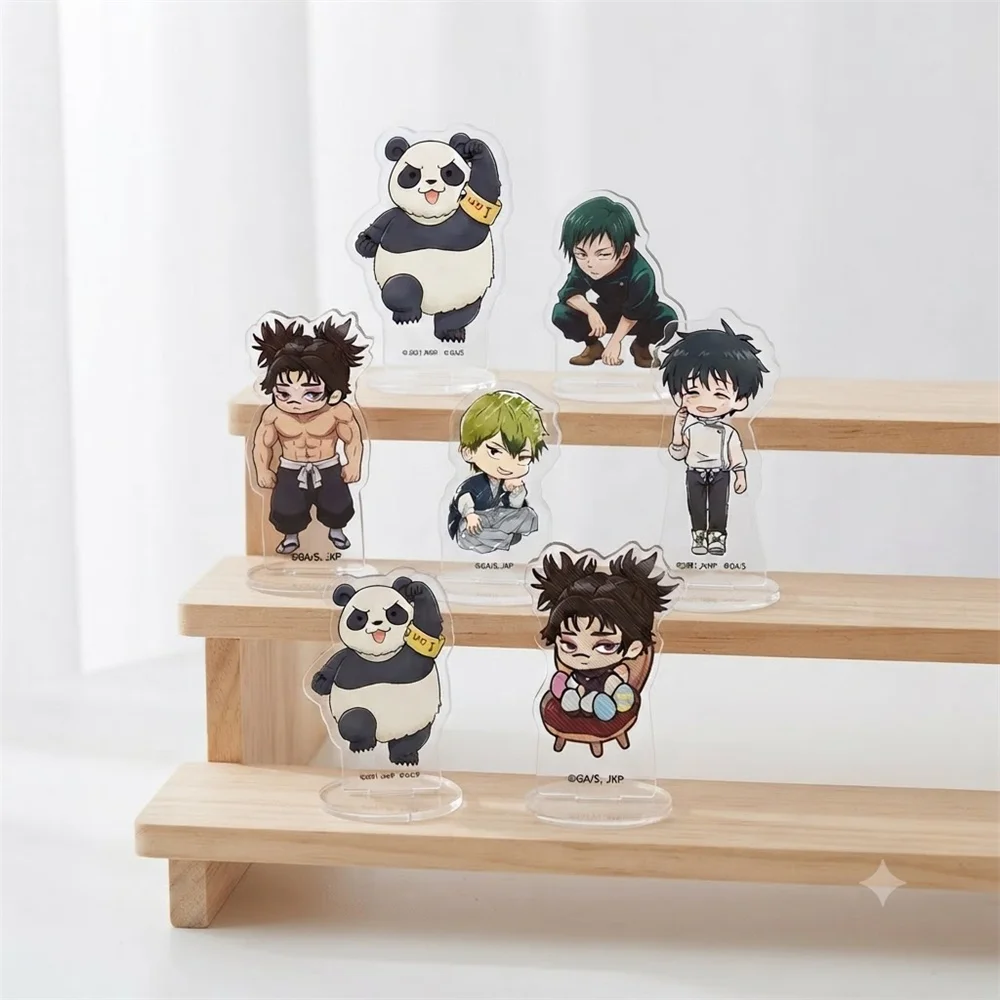 10CM Anime JJK Acrylic Keychain Stand Model Ornament Accessories Goods Christmas Gifts