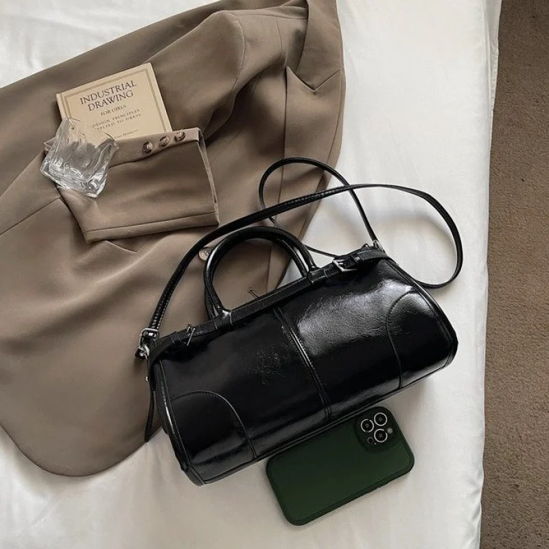 

Высококачественная роскошная брендовая женская сумка через плечо, кожаная элегантная сумка через плечо, известная дизайнерская повседневная винтажная пригородная сумка